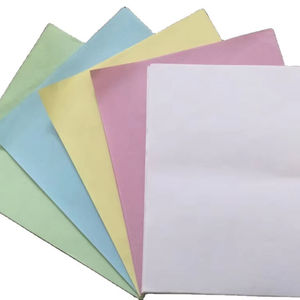 Papier autocopiant NCR 100% pâte de bois de haute qualité pour factures bancaires, 50g, 52g, 55g - Product Image 1