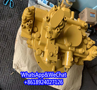 Bomba hidráulica de pistón TK721, Motor de viaje TH514C, montaje oscilante, válvula principal G215, 287C