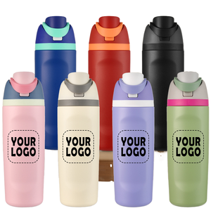 Wholesale Custom Outdoor Sport Flask Bpa-Free Vacuum Insulated <b>Double</b> <b>Wall</b> Stainless Steel Leak-Proof Travel Water Bottle - Product Image 1