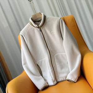 Veste d'hiver pour homme RUIQUWIN, décontractée, couleur unie, col montant, fermeture éclair, imperméable, coupe-vent, chaude, logo avant, longue, service OEM quotidien - Product Image 4