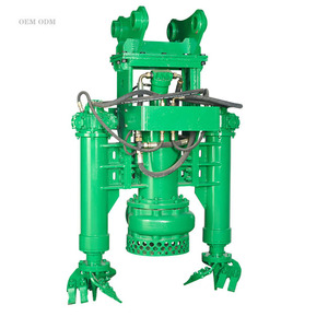 Pompe à boue submersible spécifique aux excavatrices - Pompe de dragage électrique pour le nettoyage des étangs et le transfert de boue minière - Product Image 1