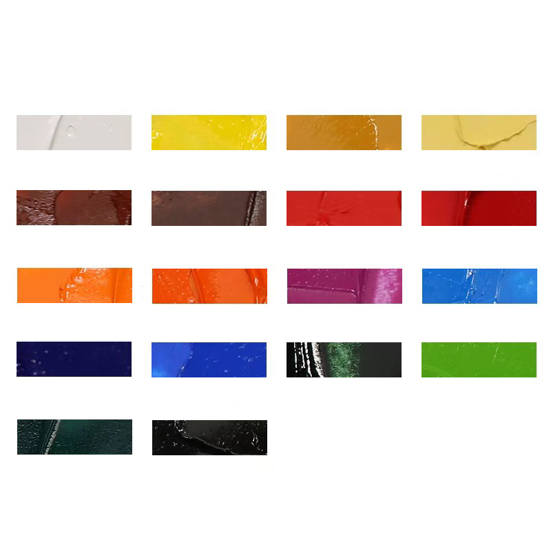 Ensemble de 18 couleurs