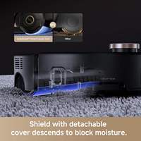 Robot Vacuum Mova Z60 Ultra Flagship dengan Daya Hisap 28000Pa, Smart LDS VSLAM, Pel Basah Kering, Perawatan Karpet Otomatis, Anti Kusut