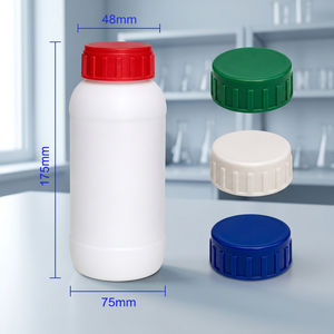 ขวดน้ำมันพลาสติก HDPE เกรดอาหาร ขนาด 500 มล. พร้อมฝาเกลียว รีไซเคิลได้ สำหรับบรรจุน้ำมันปรุงอาหารและอาหารเหลว - Product Image 3