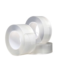 Ruban Nano Double Face Ultra-Résistant Personnalisé, Adhésif Gel Transparent Lavable et Réutilisable pour Fixation Murale, Vente en Gros