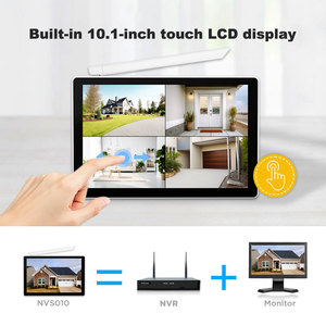 5MP sans fil dôme <span class=keywords><strong>IP</strong></span> CCTV caméra Kit garde visionneuse App sécurité 5MP NVR étanche système de sécurité intérieur/extérieur - Product Image 4