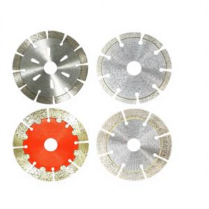 Lame de scie circulaire diamantée de 4,5 pouces (115 mm) avec revêtement CrN, tranchante et durable, pour découpe à sec, modèle TWH115, pour granit et béton, vente en gros - Product Image 1