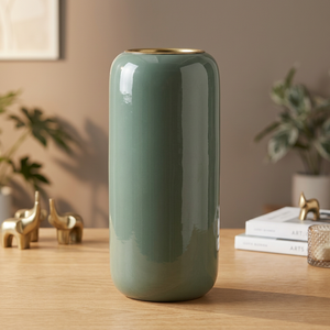 Meilleure vente de Pots de fleurs en fer métallique de Style vert, Pots de fleurs d'intérieur en fer en aluminium - Product Image 1