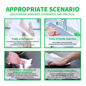 Proveedor Chino, <span class=keywords><strong>Precio</strong></span> Económico, Empaque Elegante, Toalla de <span class=keywords><strong>Papel</strong></span> Biodegradable de 1 Capa, Venta al por Mayor de Fábrica, Toalla de <span class=keywords><strong>Papel</strong></span> para Manos - Product Image 5