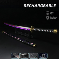 Katana Zoro Demon Slayer Yamato de 104 cm / 41" - Épée Lumineuse pour Cosplay Anime et Accessoires