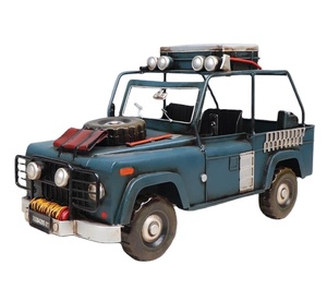 Promotion jouet de <span class=keywords><strong>voiture</strong></span> vintage moulé sous pression, modèle de voitures SUV véhicule tout-terrain - Product Image 1