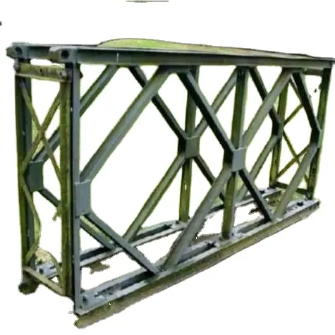 famous export High-end product bailey bridge structural temporary small steel bridges from China manufacturer