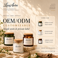 Bougie d'aromathérapie pour le yoga, la méditation, la chambre à coucher, le salon, la maison, bougie décorative parfumée, cadeau