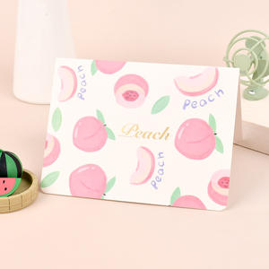 <span class=keywords><strong>Carte</strong></span> de vœux en papier écologique gaufré motif fruits - <span class=keywords><strong>Carte</strong></span> <span class=keywords><strong>cadeau</strong></span> universelle à personnaliser pour le Ramadan, Pâques, les anniversaires et bien plus encore - Product Image 6