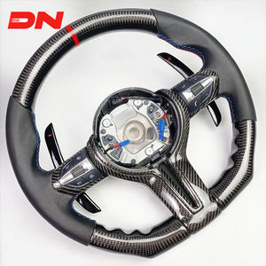 Volant sport en forme de D personnalisé pour Série 3 F30, en cuir carbone, pour modèles M3 M4 M5 X6 X5 X3 Série 5 X4 Série <span class=keywords><strong>7</strong></span> - Product Image 5