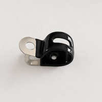 Collier de serrage en caoutchouc sur mesure OEM, support de câble, pince de type P amortie EPDM SS304 DIN3016