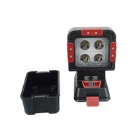Outil électrique rechargeable 40W Lampe de travail à batterie de type Makita avec base magnétique