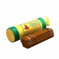 Bundle de bâton d'encens écologique fait à la main Nirvana ancienne rose de bois de santal tibétain pour yoga méditation offrandes religieuses