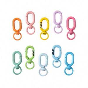 Cierres de Gancho de Langosta Coloridos Personalizados, Cordones Giratorios, Anillos para Llaves, para Bolsos DIY, Joyería y Regalos Personalizados - Product Image 1