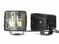 Nouveaux phares antibrouillard LED laser CUBE de 3 pouces 30W 12V 24V IP68 pour voitures et motos tout-terrain 4x4