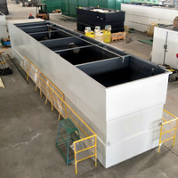 Station de traitement des eaux usées conteneurisée PLC automatique MBBR MBR de 100m³ à 300m³ pour les eaux usées minières