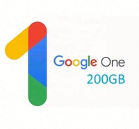 Abbonamento Annuale Google One 200GB Software