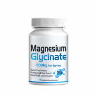 Kapsul Magnesium Glisinat untuk Tidur Sehat dan Pemulihan Otot, Kapsul Magnesium, Kapsul Magnesium L-Threonine, Suplemen Tidur