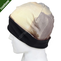 Bonnet en polaire personnalisé pour homme et femme, style streetwear décontracté, chaud pour l'hiver, idéal pour les sports de plein air