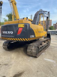 Excavadora de orugas usada de alta calidad Original de Suecia de alta eficiencia VOLVO 210B Motor Equipo de construcción de servicio pesado Stock - Product Image 3