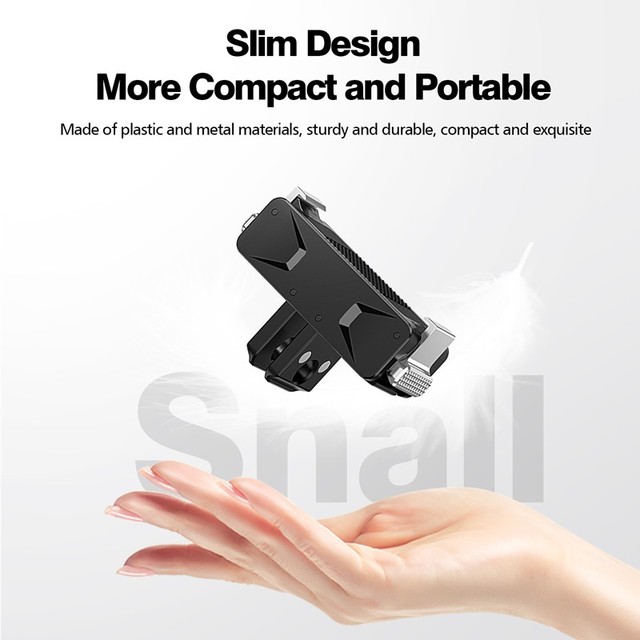 2026 New Quick-Release Magnetic Adapter Base for DJI OSMO 360/Action 5 Pro/4/3 Camera Accessories