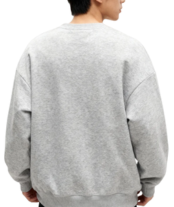 Felpe Personalizzabili in Tinta Unita con Fodera in <span class=keywords><strong>Pile</strong></span>, Collo Tondo, Stile Streetwear, Vestibilità Ampia, Pesanti, Casual - Product Image 2