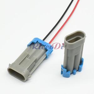 2 Pin Ô Tô Không Thấm Nước Kết Nối Phía Trước Và Phía Sau Bánh Xe ABS Cảm Biến Dây Nịt Cắm 12052643 12052641 <span class=keywords><strong>12052644</strong></span> Cho Chevrolet - Product Image 6