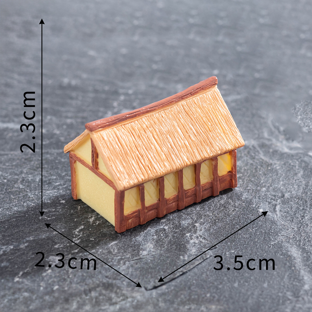 N.º1 casa de techo de paja