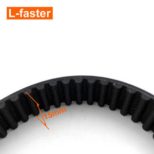 395 dents ceinture de HTD-5M pour planche à roulettes électrique 15mm largeur HTD435-5M ceinture de remplacement pour Kit de Conversion de planche à roulettes de montagne - Product Image 3