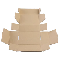 Cajas de Cartón Reciclables con Logotipo Personalizado de Fábrica, Cajas de Embalaje Impresas para Envíos por Correo con Asa para Uso en Supermercados y Exposiciones
