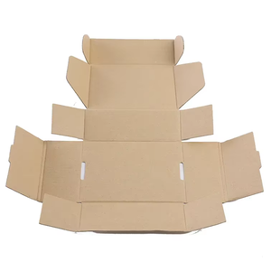 Factory Custom Logo Recyclable Paper Cardboard Moving Printed Mailing Packaging Delivery <b>Shipping</b> Corrugated Carton <b>Box</b> - Product Image 5