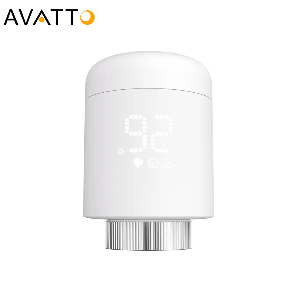 Thermostat de radiateur intelligent télécommandé par application Vanne de radiateur Tuya Zigbee