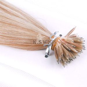K.SWIGS Vente en gros de cheveux humains vierges chinois Remy, extensions à anneaux nano 100% double tirage double pointe, qualité supérieure, premium, durables - Product Image 1