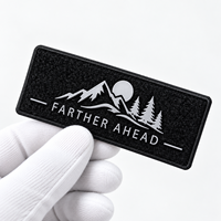 Patchs tactiques personnalisés en TPU 3D avec logo, base en tissu hybride à boucle pour équipement de plein air, vêtements, sacs à dos, chapeaux