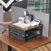 Organisateur de capsules de café en fer personnalisé, rangement pour capsules de café, tiroir pour capsules, porte-capsules avec couvercle en bois