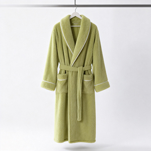 <span class=keywords><strong>Peignoir</strong></span> en polaire double face épais de couleur unie pour femme, <span class=keywords><strong>homme</strong></span> et couple, modèle extérieur, automne-hiver, <span class=keywords><strong>taille</strong></span> plus <span class=keywords><strong>grande</strong></span> - Product Image 2