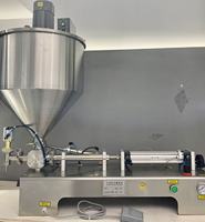 Machine semi-automatique électrique haute précision pour le transfert de boissons, lait, pâtes, liquides, pour canettes, bouteilles, cosmétiques, spiritueux, sauces chili et produits comestibles