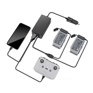 3 in 1 Drone paralel Hub araba Dji hava <span class=keywords><strong>2</strong></span> pil şarj cihazı şarj için akülü araba yedek çoklu hızlı şarj göbeği - Product Image 1