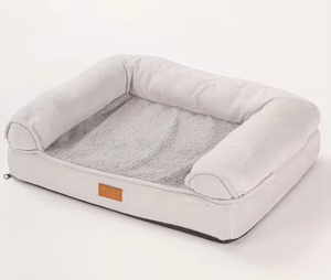 Großhandel Neues Design Luxuriöses Rutschfestes Schaumstoff-Hundebett mit Waschbarem Abnehmbarem Bezug - Product Image 1