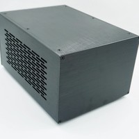 Châssis de préamplificateur choral tout aluminium, filtre de puissance mécanique, boîtier de batterie au lithium DIY