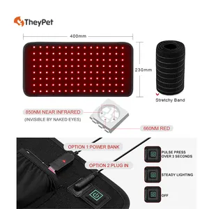 Manta de caballo físico LED terapia de luz roja cinturón de caballo almohadilla de terapia de luz para mascotas terapia de luz infrarroja de alta calidad - Product Image 3