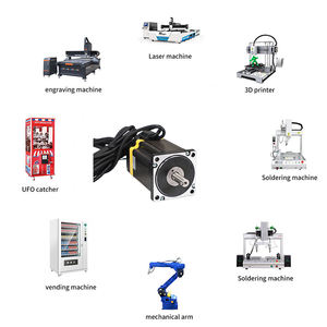 محرك سيرفو هجين Nema34 6A مع مشفر وقوة 8.5 نيوتن متر، طراز HM86D ذو حلقة مغلقة - Product Image 5