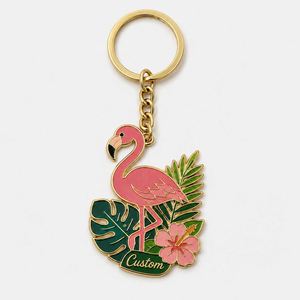 Llaveros Personalizados al por Mayor con Diseños de Animales, Souvenirs del Zoológico Tropical, Cadena de Metal con Temática de la Naturaleza y Parques de Vida Silvestre, Llavero Promocional - Product Image 2