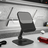 Support de téléphone de bureau en métal For Source |   Rétractable et pliable |   Support rotatif à 360 degrés |   Tablettes universelles Q10-M portables