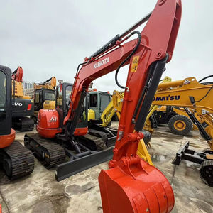 Système hydraulique stable et antidérapant sur chenilles Kubota U55-4 d'occasion de 5 tonnes pour les terrains complexes et pluvieux U15 U20 - Product Image 1